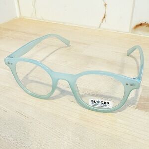 ANTHROPOLOGIE Round Frame Blue Light Glasses NEW